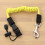 elastic paddle leash for kayak canoe boat, 155cm yellow 7