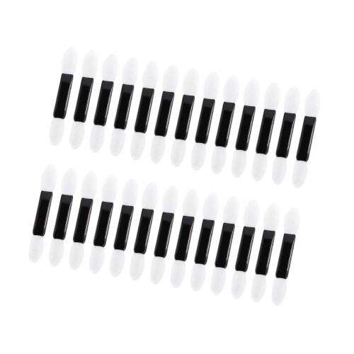 400Pièces Mini Pinceaux Double-Embouts Blancs Pour Voyage