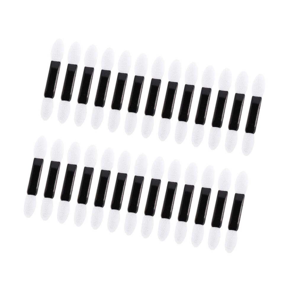 Happyyami 400 Pcs Disposable Double-Ended Sponge Eyeshadow Applicators