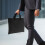 Document Briefcase Portable File Folder Bag With Handle For Storage 6