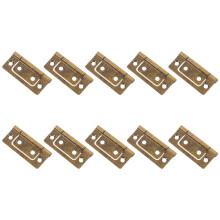 30 Pcs Flat Hidden Hinges For Kitchen Cabinet And Wardrobe Doors
