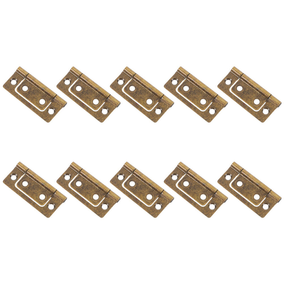 30 Pcs Flat Hidden Hinges For Kitchen Cabinet And Wardrobe Doors 033163361206