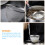 Noodle Strainer Spoon Reusable Filtering Ladle Cooking Basket Colander 10