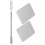 1Set Draagbare Make-Up En Manicure Mengplaat Met Spatel 10