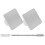 1Set Draagbare Make-Up En Manicure Mengplaat Met Spatel 9