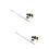 2 Pcs Stainless Steel Cello Tail Post Support Rod Assorted Color 8
