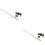 2 Pcs Stainless Steel Cello Tail Post Support Rod Assorted Color 7