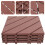 4Pcs Imitation Wood Interlocking Deck Tiles For Balcony Flooring 6