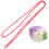 Ceramic Ocarina Strawberry Shape 6 Hole Wind Instrument For Beginners 2