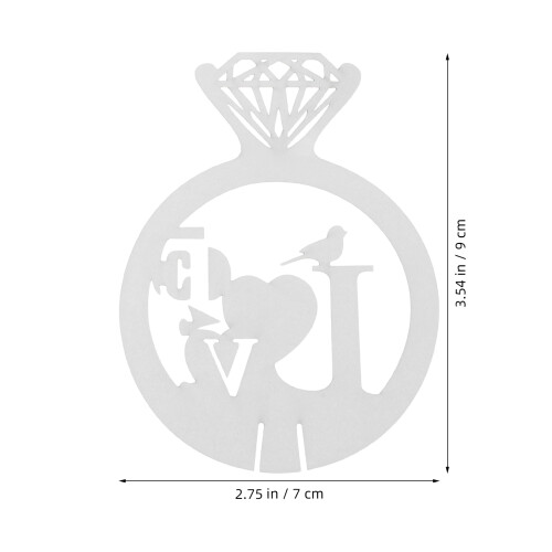 50 etichette forma flauto per matrimonio feste 2