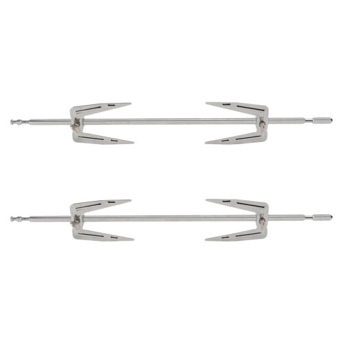 2 Set Forchette In Per Grill E 1