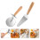 One Set Stainless Steel Pizza Cutter Wheel And Server 6