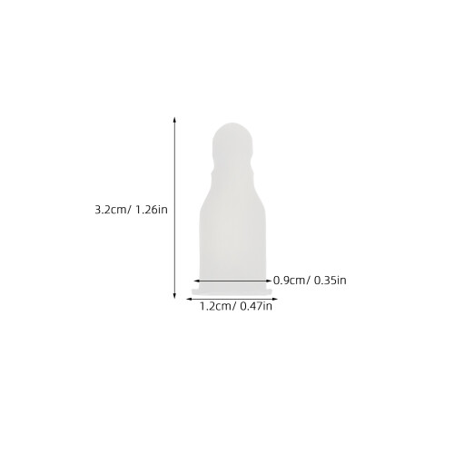 Pezzi Perline Terminali Ombrello 10X6Mm in per Sostituzione 1