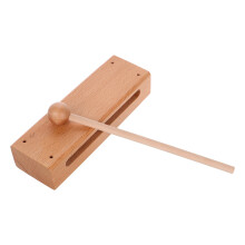blocco legno con strumento orff percussioni musicali