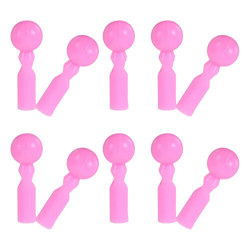 10 teste riparazione ombrello con ago, e ricambio - rosa