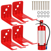 1 Set Wandbeugel Voor Brandblusser Universele Metalen Bevestiging