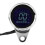 Universal Motorrad Digital-LED-LCD-Tachometer Tachometer Chrom 66mm 13