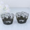 60 Unidades Forminhas Para Cupcake E Bolo Preto Resistente 4