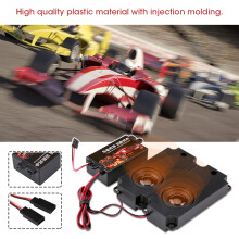 Motorgeräusch-Simulator-Zubehör für RC-Drift- und Rennwagen, Schwarz