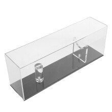 suporte para facas acrílico transparente dobrável e organizador