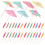 90 unid. guarda-chuvas com e para cupcakes 4