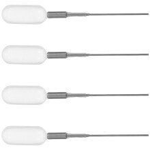 4Pcs Pipetas Transparentes Para Óleos E Perfumes