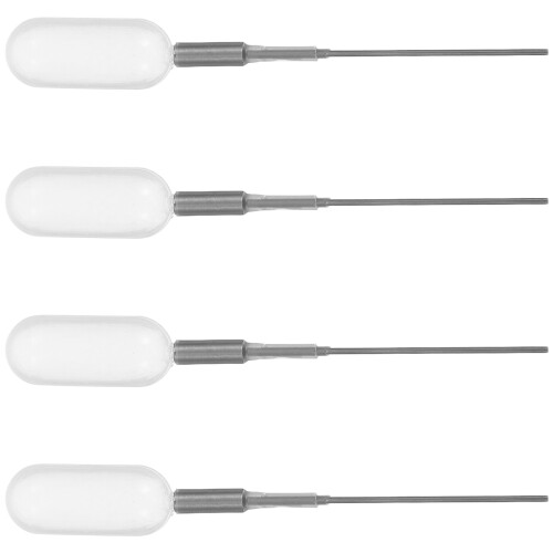 4Pcs Pipetas Transparentes Para Óleos E Perfumes