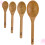 4Pcs Bakery Scoop Measuring Spoon Set Beech Teaspoon Cooking Cups 7