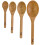 4Pcs Bakery Scoop Measuring Spoon Set Beech Teaspoon Cooking Cups 1