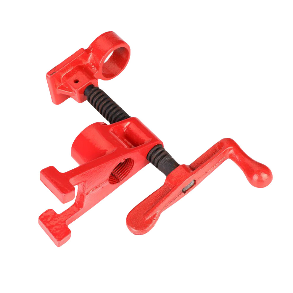 2 Sets Practical Wood Gluing 1/2 Inch Pipe Clamp For Woodworking 031862985525