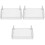 3Pcs Bedside Hanging Basket For Dormitory Bed Storage 5