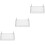 3Pcs Bedside Hanging Basket For Dormitory Bed Storage 7