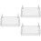 3Pcs Bedside Hanging Basket For Dormitory Bed Storage 8