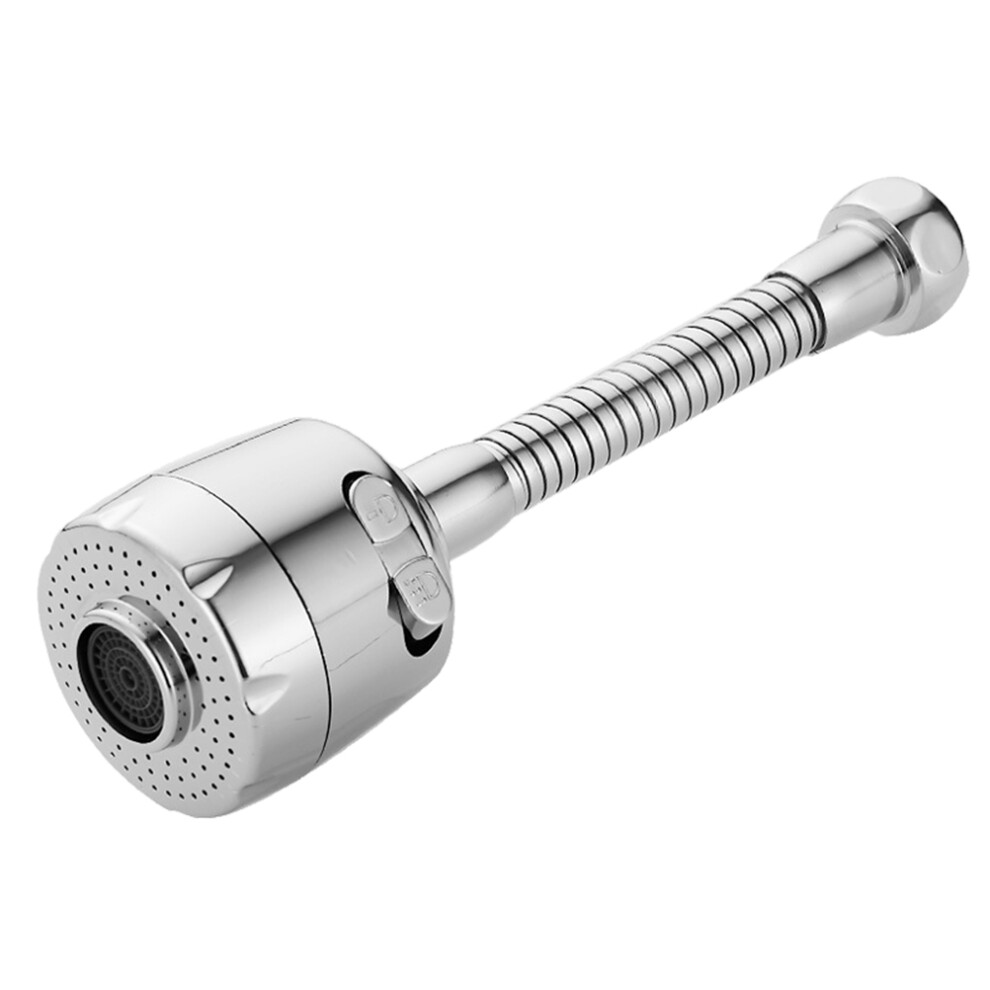 3Pcs Extended Faucet Shower Extender Filter Spray Nozzle Silver 031862988946