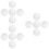 15 Pcs 12.5mm Convex Lens Replacement For Flashlight Optical Glass 9