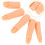 dedos silicone 5 treino unhas articulações flexíveis 4