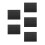 5Pcs Epe Foam Tool Box Insert Non Slip Drawer Liner For Camera Storage 6
