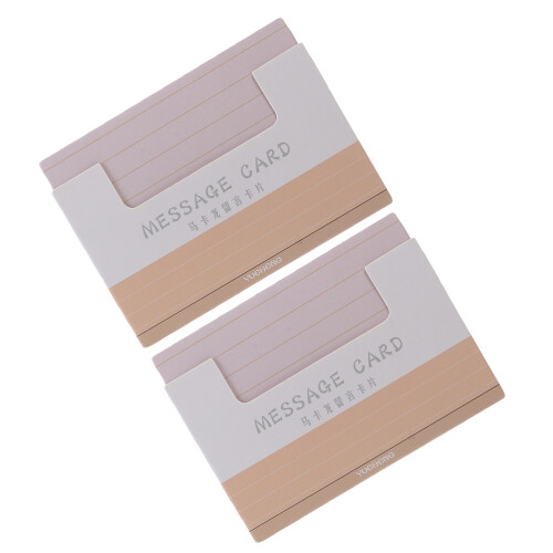 2Pcs 2 Bags Diy Lined Blank Cards For Office Use 1