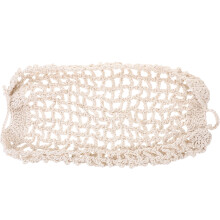 2Pcs Fruit Hammock Hanging Basket Handwoven Cotton Storage Holder