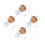 4 Sets Diy Beading Bowl Wooden Spinner With Needle 7