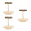 3Pcs Interactive Wooden Rocking Perch For Parrot Training And Play 9