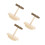 3Pcs Interactive Wooden Rocking Perch For Parrot Training And Play 4