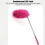 Retractable Feather Duster Extendable Microfiber Duster For Ceiling Fan Bendable Head Reusable Dust Remover Red 3