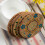 1 Pc Round Natural Cork Coaster Heat Resistant Patterned Table Mat 11