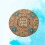 1 Pc Round Natural Cork Coaster Heat Resistant Patterned Table Mat 7