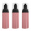 3Stk Pop-Up Schaumflaschen Sets Und Tragbar Rosa 4