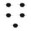 5Pcs Circular Dotting Tool Set With 6 Sizes For Nail Art Design 9