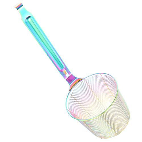 Portable Spider Strainer Spoon Sturdy Stainless Steel Pasta Filter