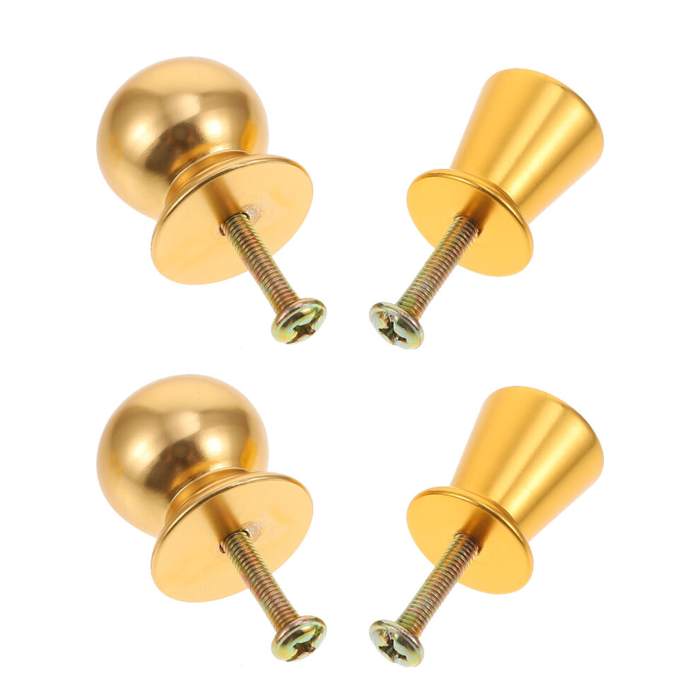4Pcs Simple Drawer Cabinet Pull Ring Aluminum Alloy Furniture Knob 3353972952615