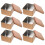 6Pcs Tinplate Storage Containers With Lids For Tea Candy Cookies 1